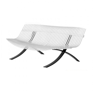 banc de jardin - pi�tement savane - Charivari Juliette Liberman