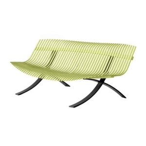 banc de jardin - piètement savane - Charivari Juliette Liberman