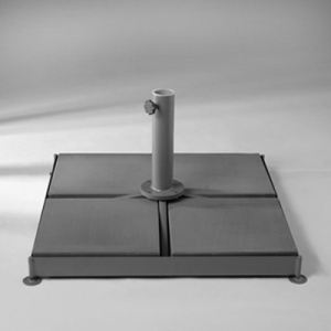 socle parasol - m�tal/b�ton 120kg  
