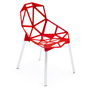chaise - Chair One pieds anodis�s Konstantin Grcic