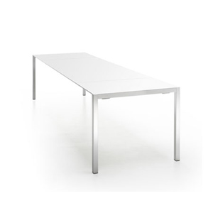 able � rallonge - Ext-Table - aluminium brillant  B. Fattorini