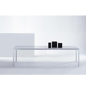 table - Table LIM 04  plateau aluminium / structure anodis�e  B. Fattorini